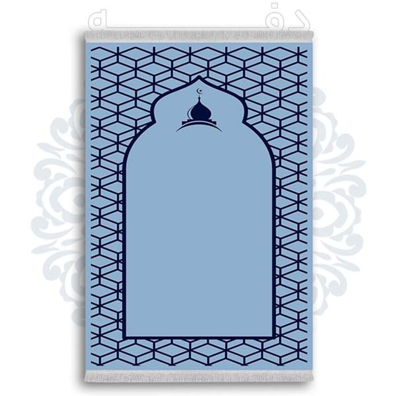 فرشینه از جنس پارچه هازان مخمل ترک طرح سجاده برند دفه کد DSJ 33