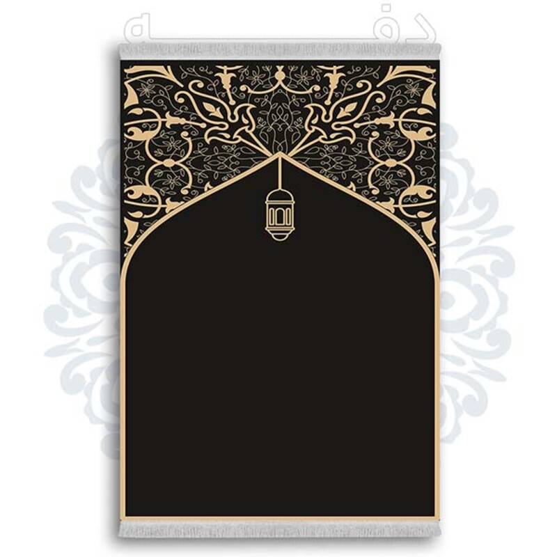 فرشینه از جنس پارچه هازان مخمل ترک طرح سجاده برند دفه کد DSJ 35