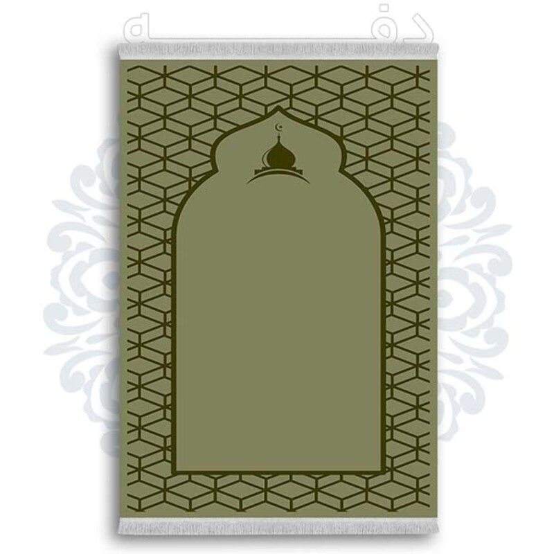 فرشینه از جنس پارچه هازان مخمل ترک طرح سجاده برند دفه کد DSJ 38