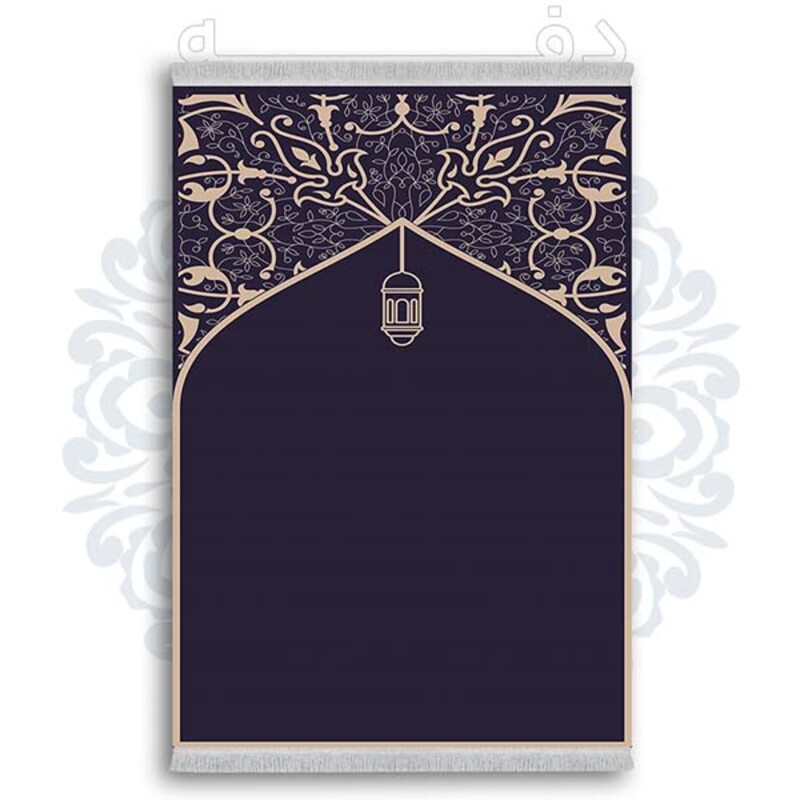 فرشینه از جنس پارچه هازان مخمل ترک طرح سجاده برند دفه کد DSJ 43