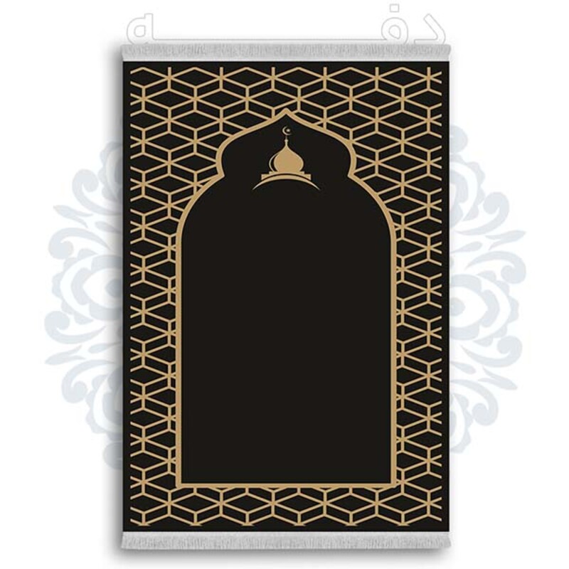 فرشینه از جنس پارچه هازان مخمل ترک طرح سجاده برند دفه کد DSJ 46