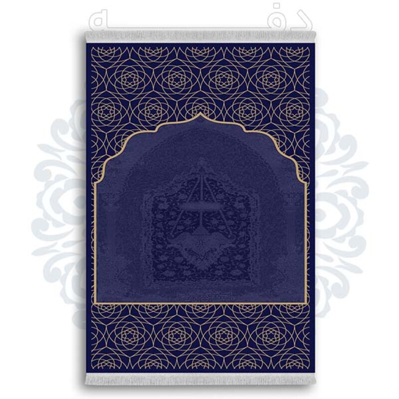 فرشینه از جنس پارچه هازان مخمل ترک طرح سجاده برند دفه کد DSJ 47
