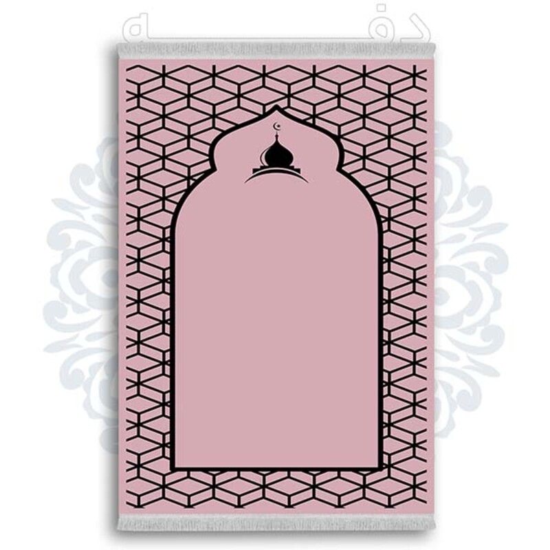 فرشینه از جنس پارچه هازان مخمل ترک طرح سجاده برند دفه کد DSJ 52