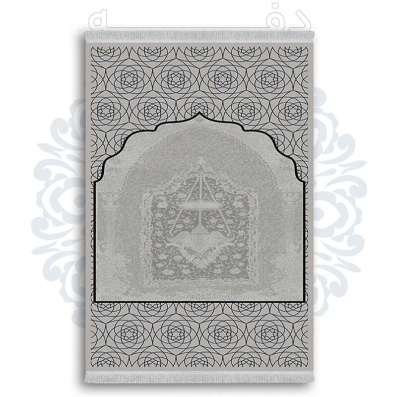 فرشینه از جنس پارچه هازان مخمل ترک طرح سجاده برند دفه کد DSJ 53