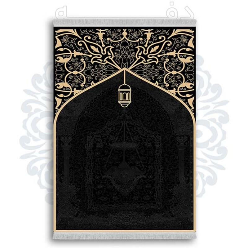 فرشینه از جنس پارچه هازان مخمل ترک طرح سجاده برند دفه کد DSJ 56