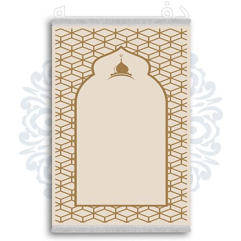 فرشینه از جنس پارچه هازان مخمل ترک طرح سجاده برند دفه کد DSJ 59