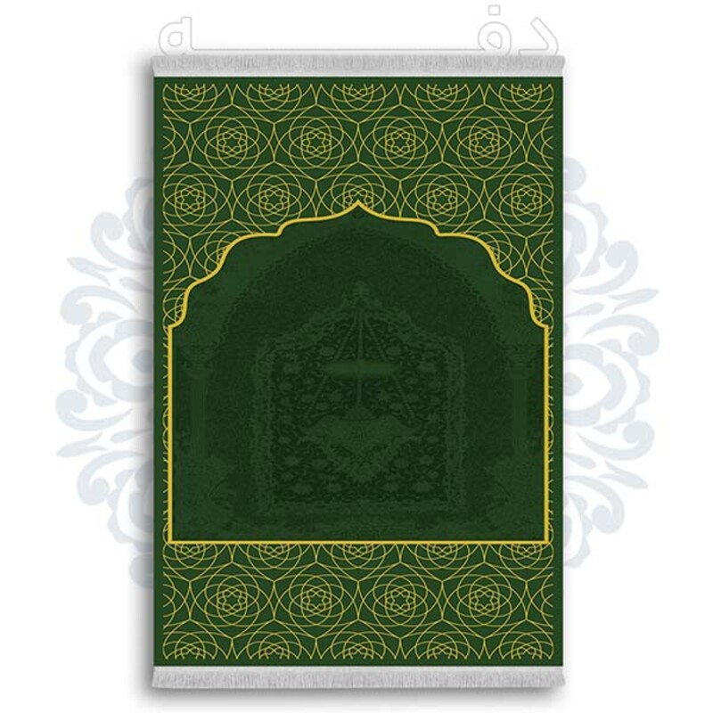 فرشینه از جنس پارچه هازان مخمل ترک طرح سجاده برند دفه کد DSJ 64