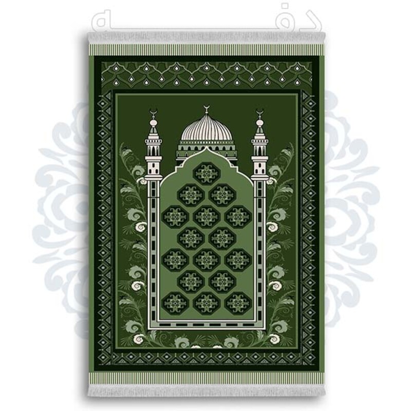 فرشینه از جنس پارچه هازان مخمل ترک طرح سجاده برند دفه کد DSJ 77