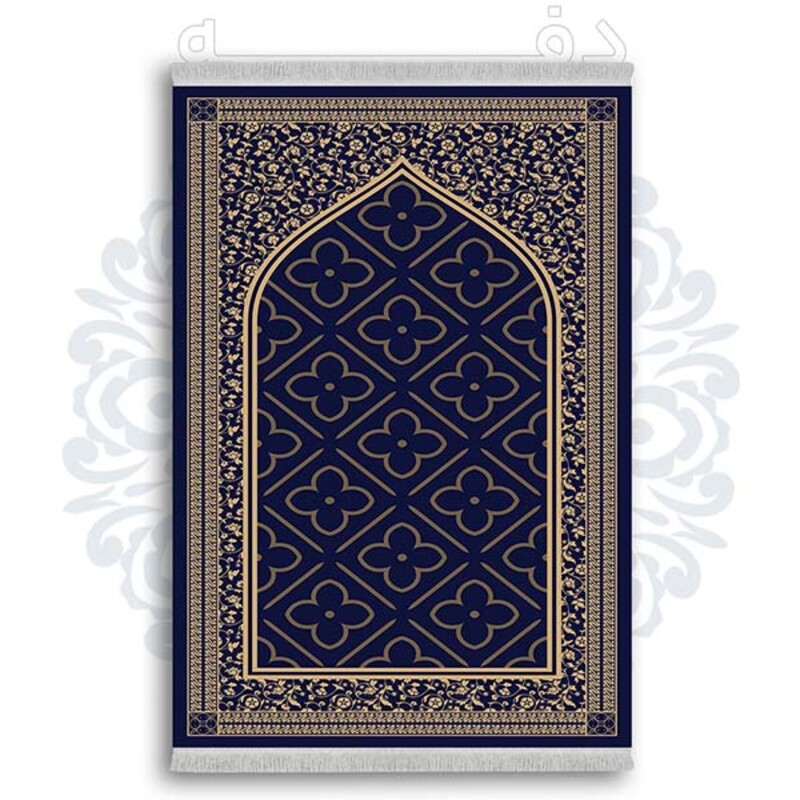 فرشینه از جنس پارچه هازان مخمل ترک طرح سجاده برند دفه کد DSJ 83
