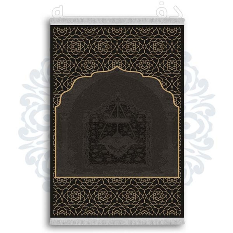 فرشینه از جنس پارچه هازان مخمل ترک طرح سجاده برند دفه کد DSJ 84