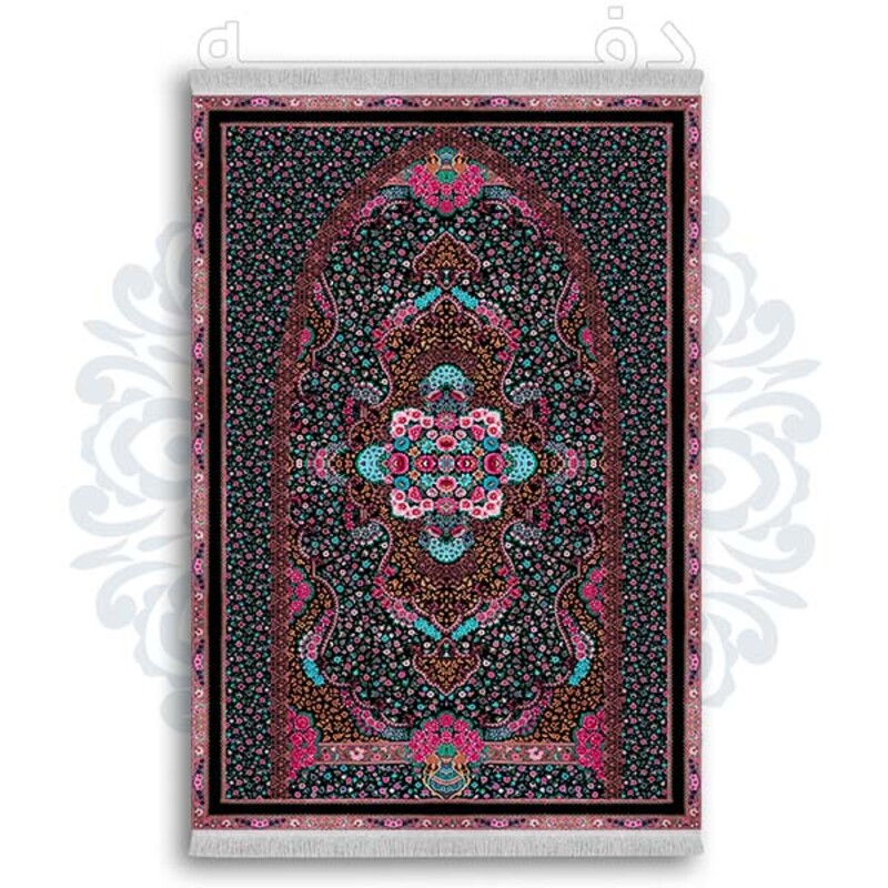 فرشینه از جنس پارچه هازان مخمل ترک طرح سجاده برند دفه کد DSJ 90