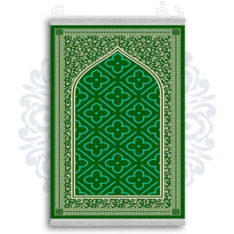 فرشینه از جنس پارچه هازان مخمل ترک طرح سجاده برند دفه کد DSJ 93