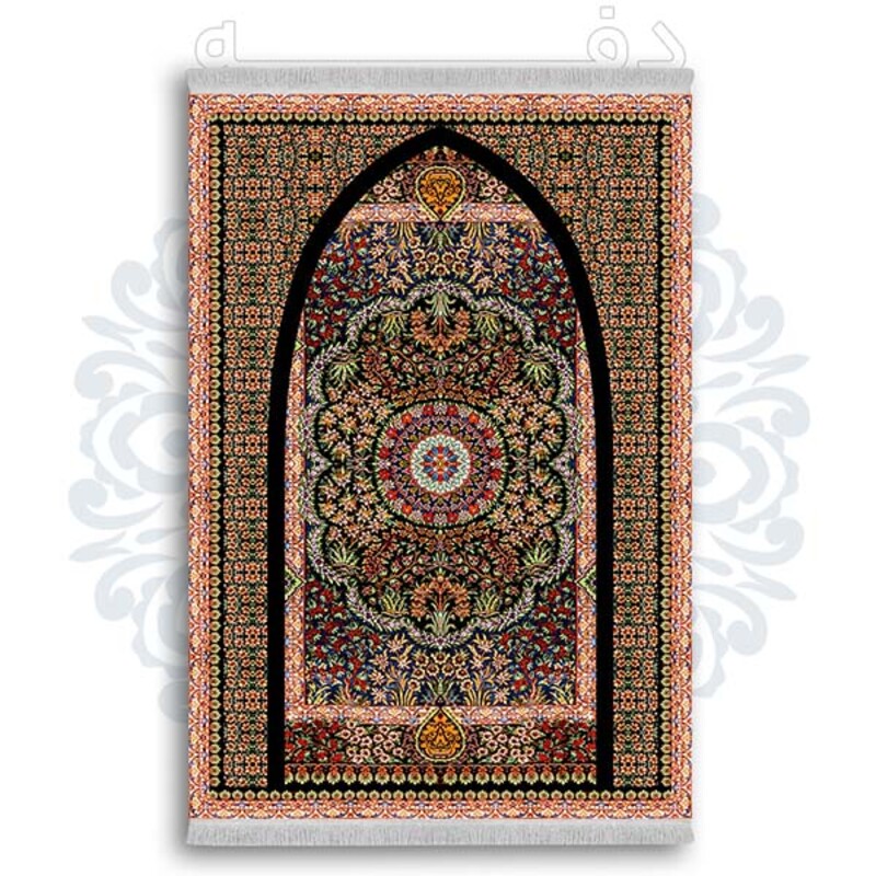 فرشینه از جنس پارچه هازان مخمل ترک طرح سجاده برند دفه کد DSJ 97