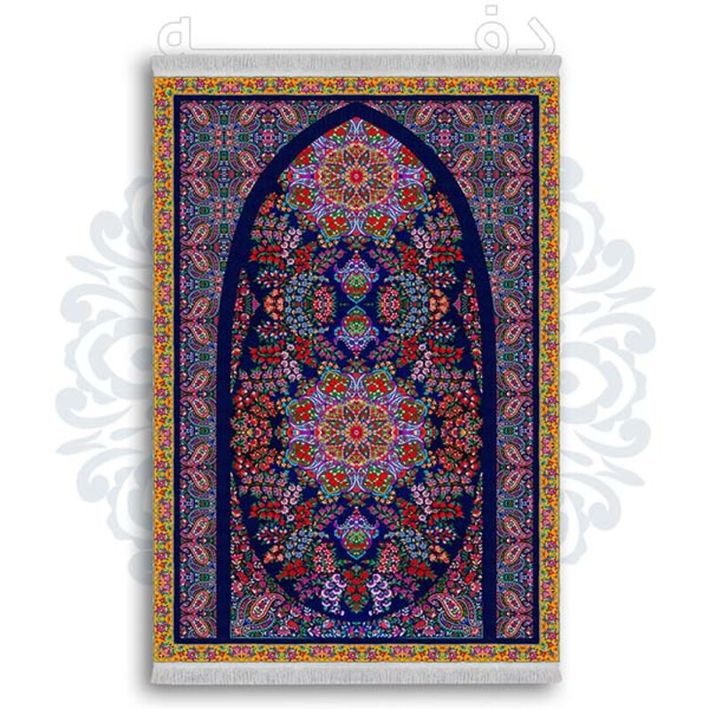 فرشینه از جنس پارچه هازان مخمل ترک طرح سجاده برند دفه کد DSJ 99