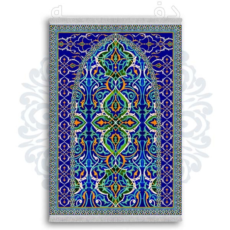 فرشینه از جنس پارچه هازان مخمل ترک طرح سجاده برند دفه کد DSJ 101