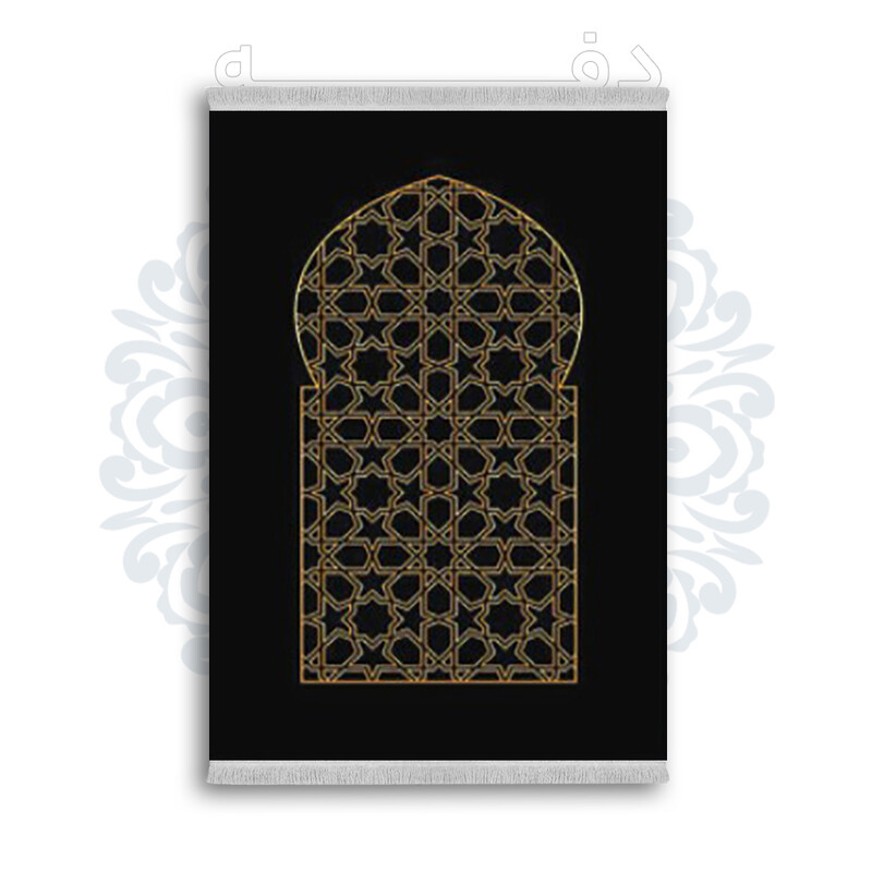 *جدید* فرشینه از جنس پارچه شانل مخمل ترک طرح فانتزی برند دفه کد 8