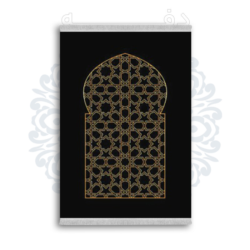 *جدید* فرشینه از جنس پارچه شانل مخمل ترک طرح فانتزی برند دفه کد 36