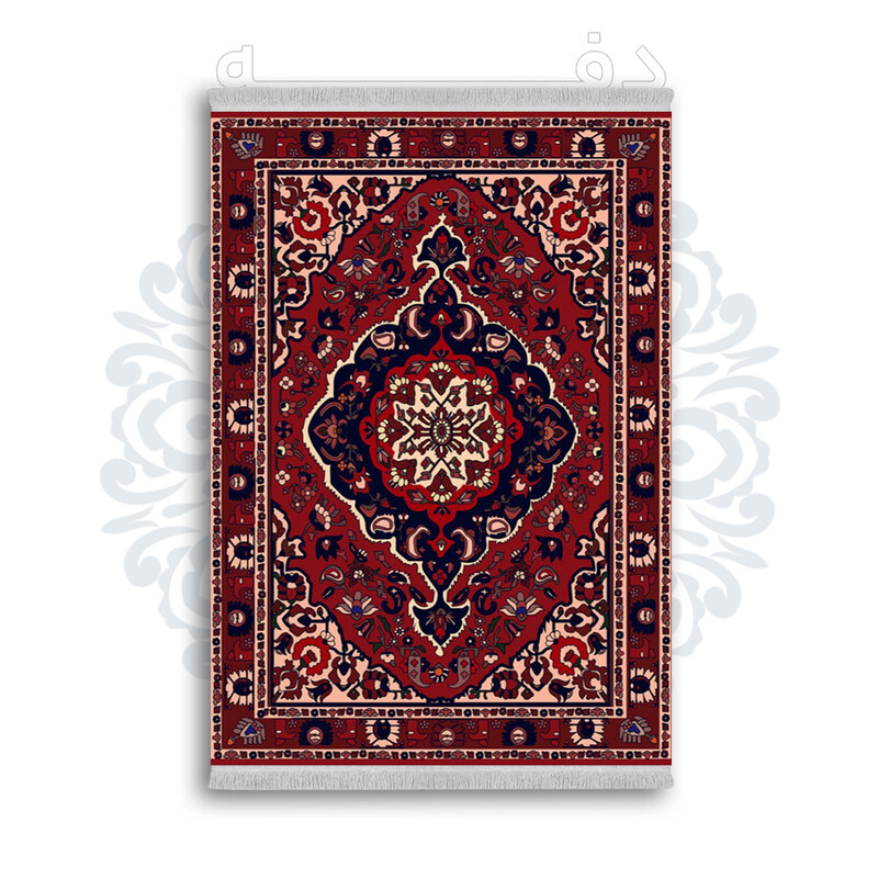 *جدید* فرشینه از جنس پارچه شانل مخمل ترک طرح فانتزی برند دفه کد 139