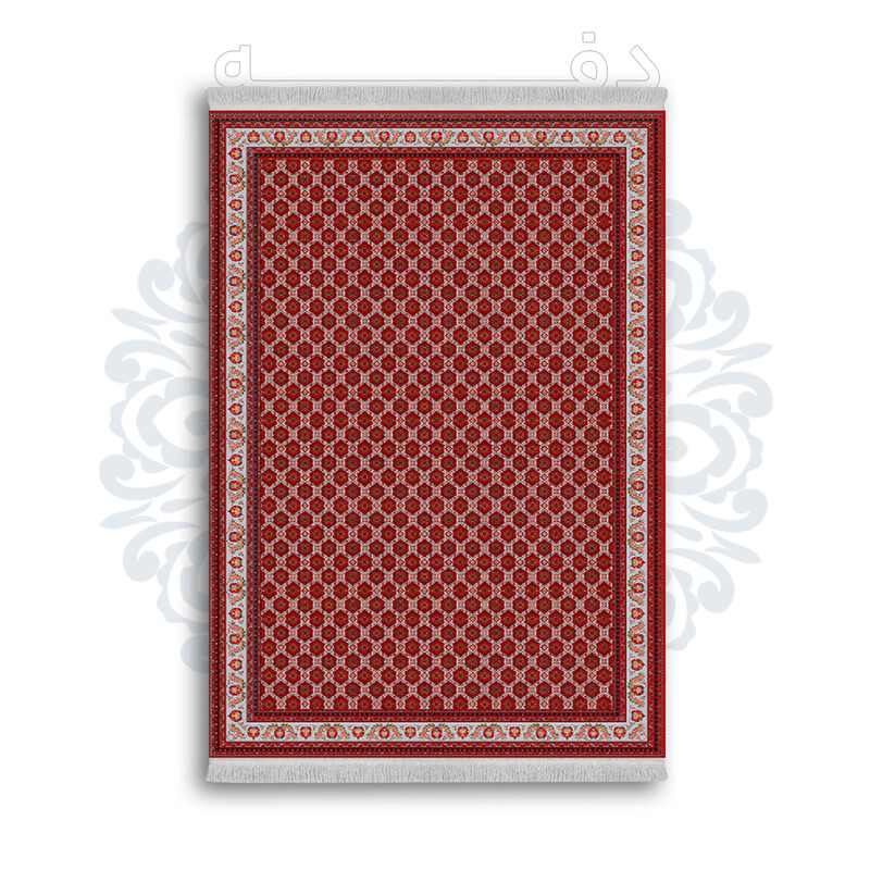 *جدید* فرشینه از جنس پارچه شانل مخمل ترک طرح فانتزی برند دفه کد 596