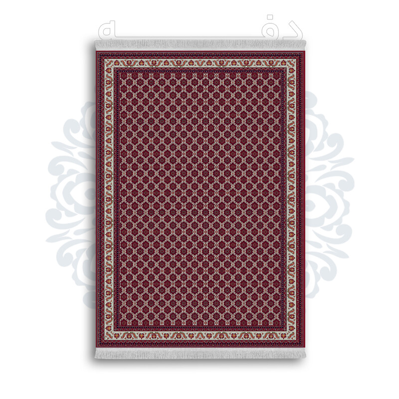 *جدید* فرشینه از جنس پارچه شانل مخمل ترک طرح فانتزی برند دفه کد 600