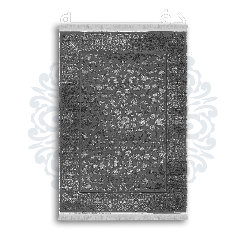 *جدید* فرشینه از جنس پارچه شانل مخمل ترک طرح فانتزی برند دفه کد 892