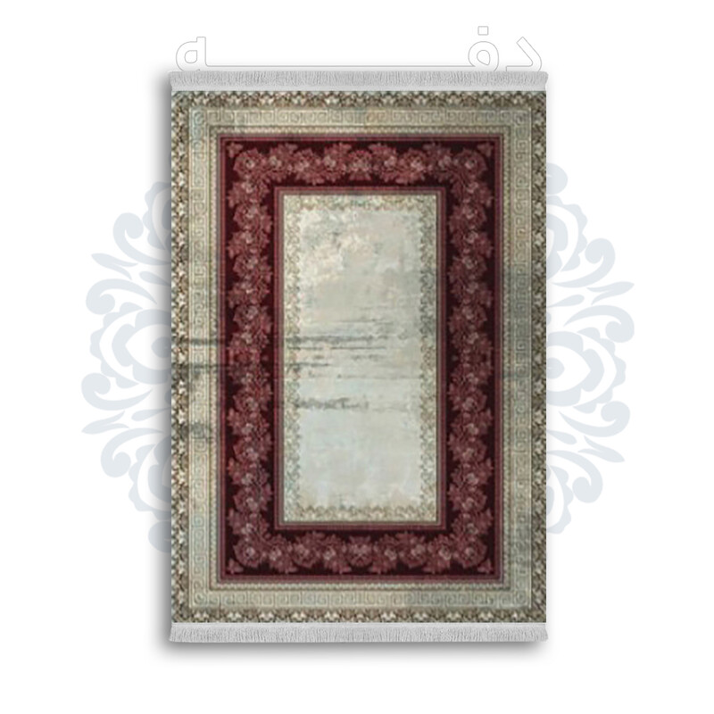 *جدید* فرشینه از جنس پارچه شانل مخمل ترک طرح فانتزی برند دفه کد 1725