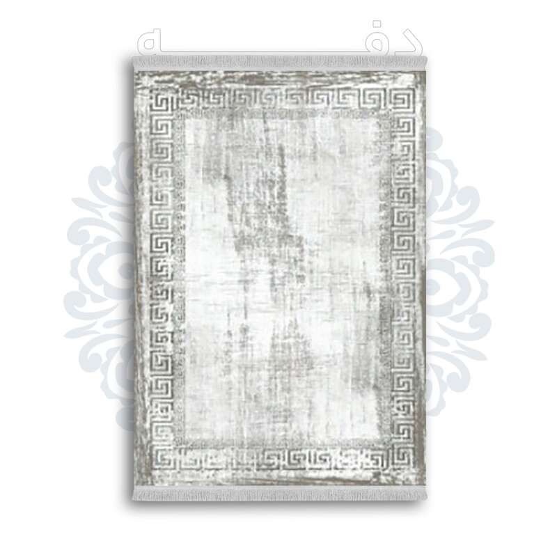 *جدید* فرشینه از جنس پارچه شانل مخمل ترک طرح فانتزی برند دفه کد 1762