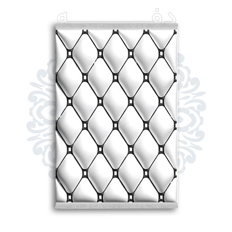 *جدید* فرشینه از جنس پارچه شانل مخمل ترک طرح فانتزی برند دفه کد 2009
