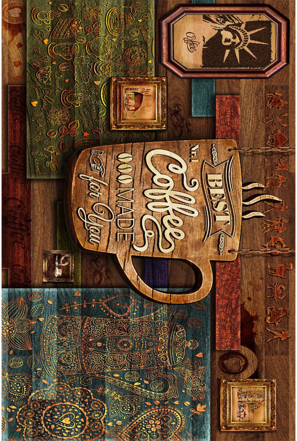 فرشینه و قالیچه فانتزی مناسب آشپزخانه برند دفه کد 679