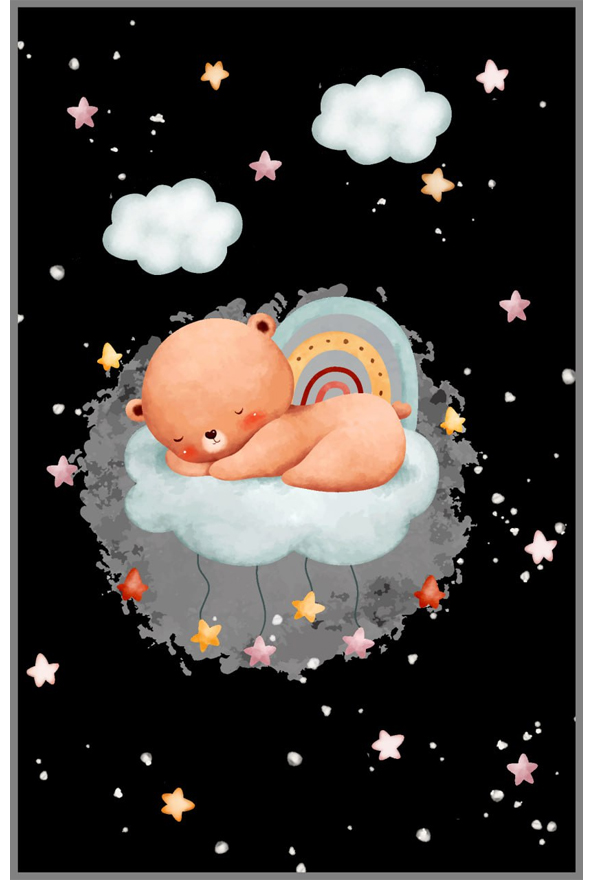 فرشینه و قالیچه فانتزی مناسب اتاق کودک برند دفه کد 701