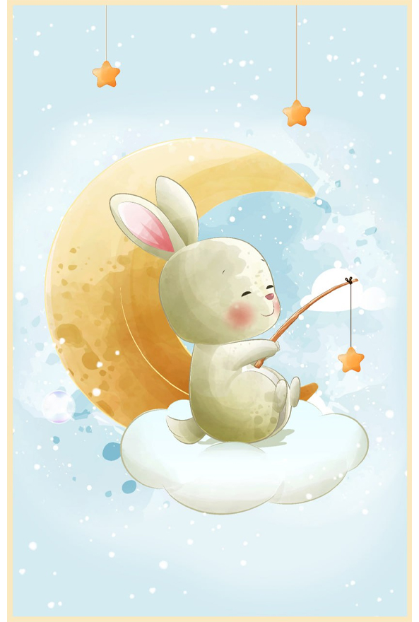 فرشینه و قالیچه فانتزی مناسب اتاق کودک برند دفه کد 712