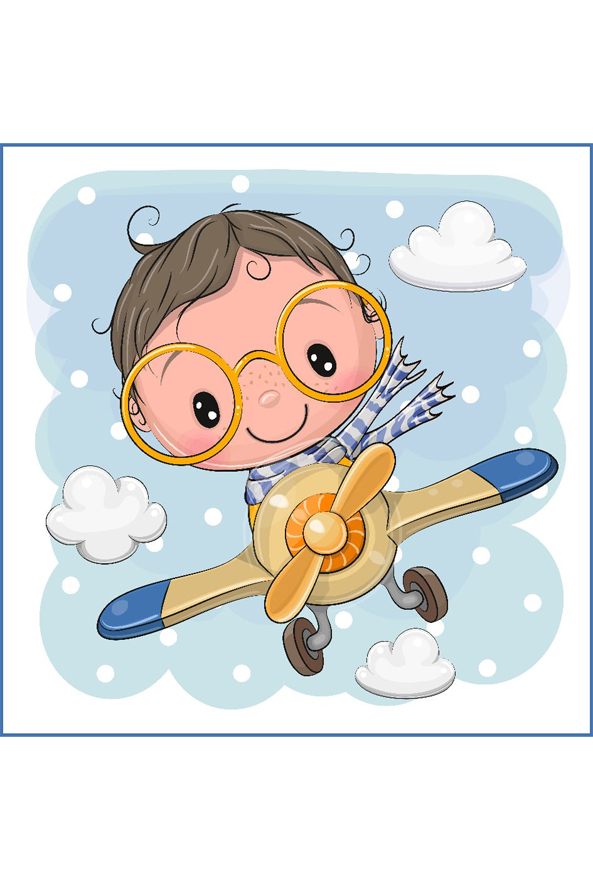 فرشینه و قالیچه فانتزی مناسب اتاق کودک برند دفه کد 751