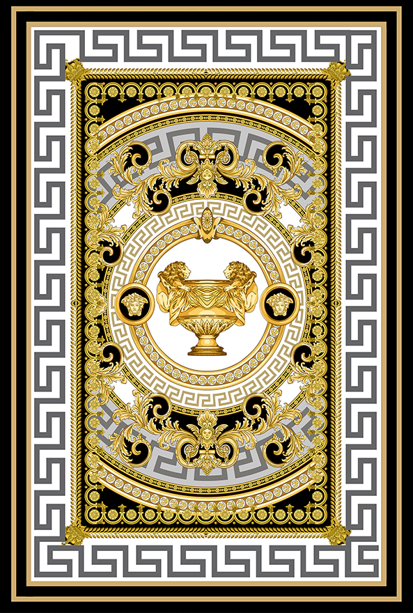 فرشینه و قالیچه کلاسیک مناسب حال و پذیرایی برند دفه کد 1360