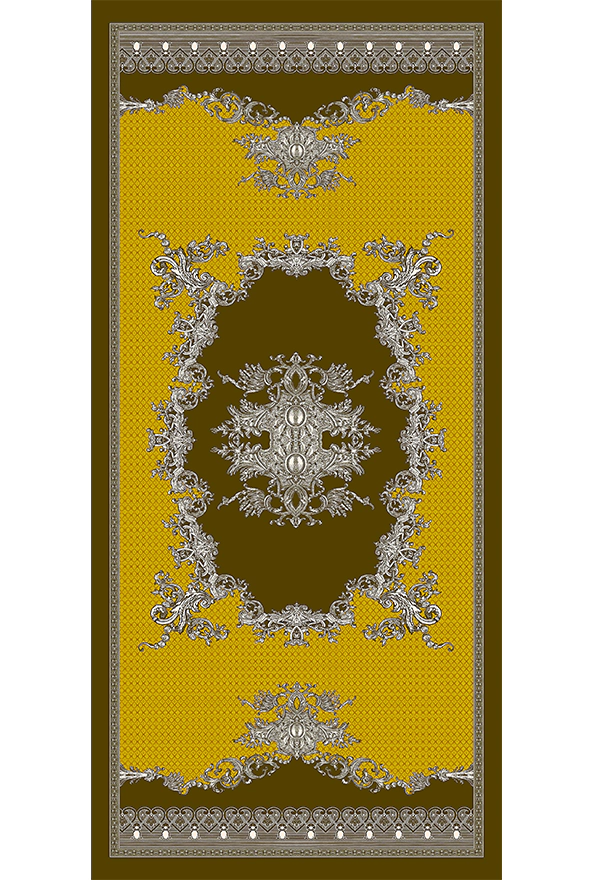 فرشینه و قالیچه کلاسیک مناسب حال و پذیرایی برند دفه کد 1361