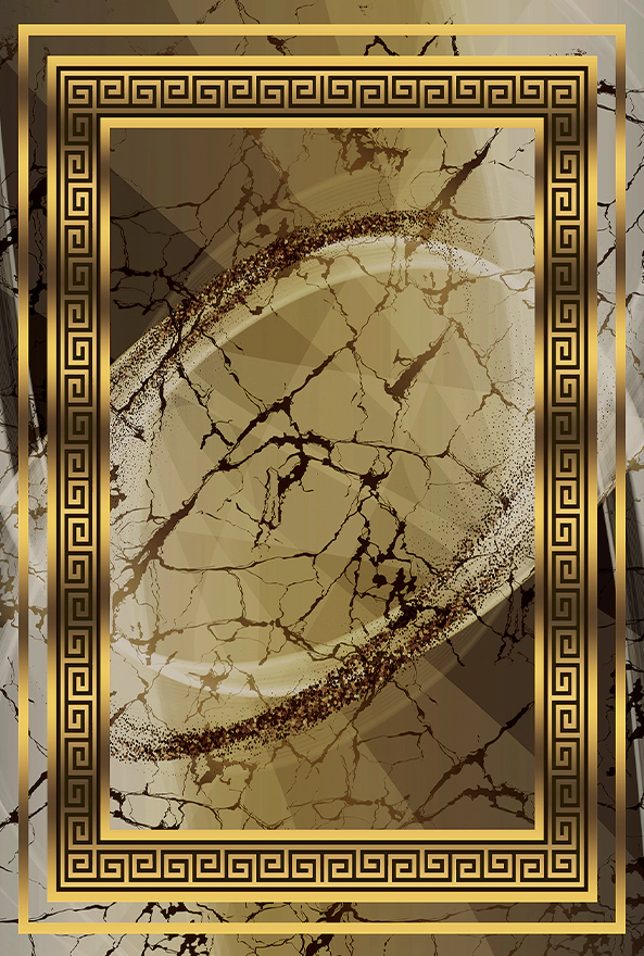 فرشینه و قالیچه کلاسیک مناسب حال و پذیرایی برند دفه کد 1387