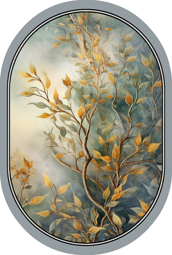 پادری بیضی مدرن مناسب حال و پذیرایی کد 1411