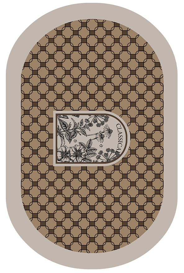 پادری بیضی مدرن مناسب حال و پذیرایی کد 1447