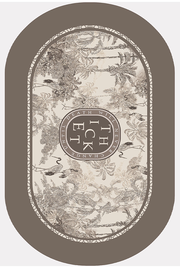 پادری بیضی مدرن مناسب حال و پذیرایی کد 1464