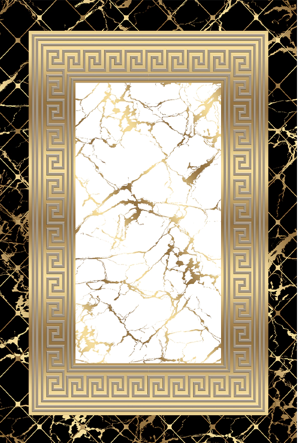 فرشینه و قالیچه کلاسیک مناسب حال و پذیرایی برند دفه کد 1484