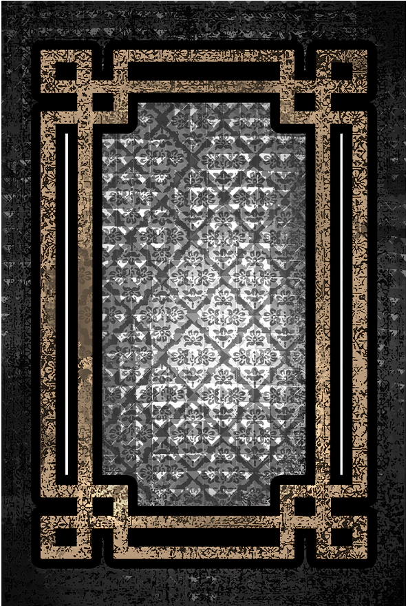 فرشینه و قالیچه کلاسیک مناسب حال و پذیرایی برند دفه کد 1486