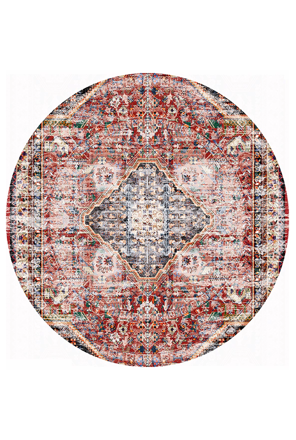 فرشینه گرد مدرن مناسب حال و پذیرایی برند دفه کد 1489