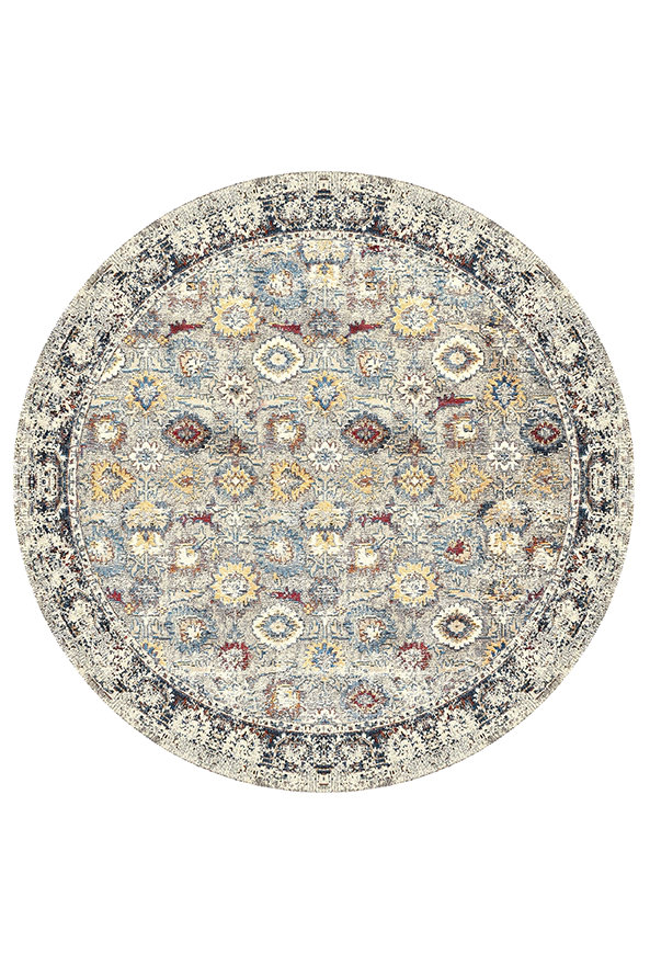 فرشینه گرد مدرن مناسب حال و پذیرایی برند دفه کد 1499