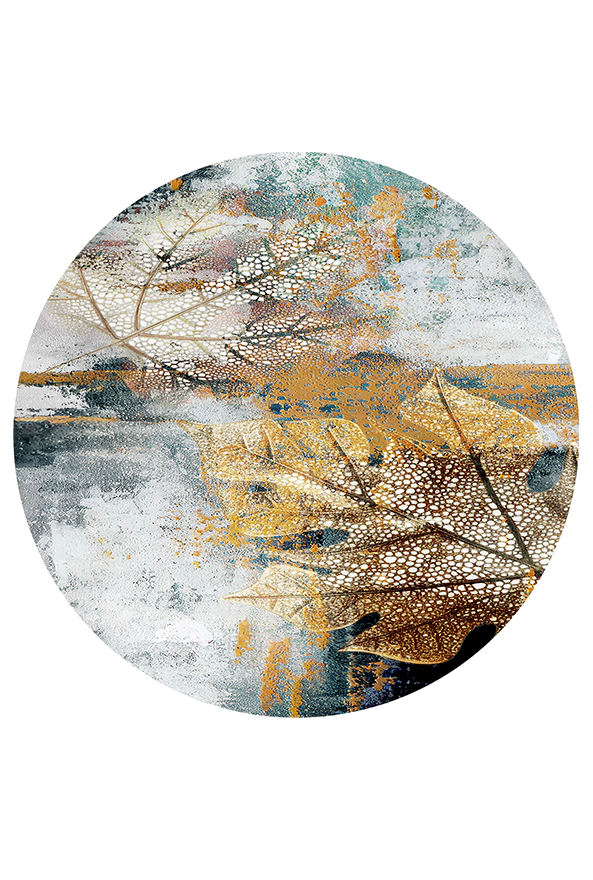 فرشینه گرد مدرن مناسب حال و پذیرایی برند دفه کد 1504