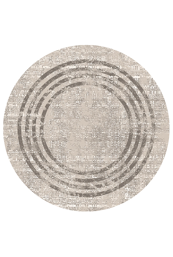 فرشینه گرد مدرن مناسب حال و پذیرایی برند دفه کد 1512