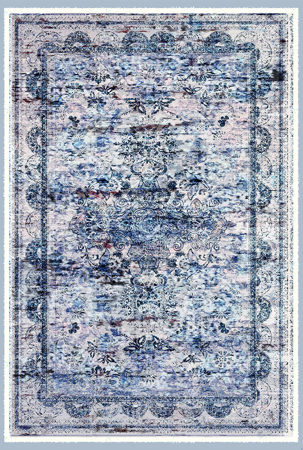 فرشینه و قالیچه طرح گلیم مناسب حال و پذیرایی برند دفه کد1525