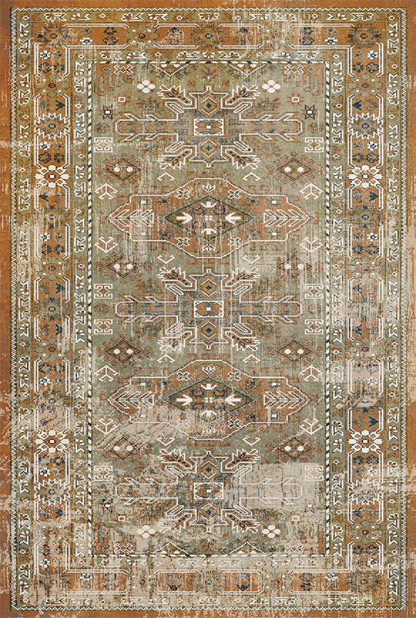 فرشینه و قالیچه طرح گلیم مناسب حال و پذیرایی برند دفه کد 1547