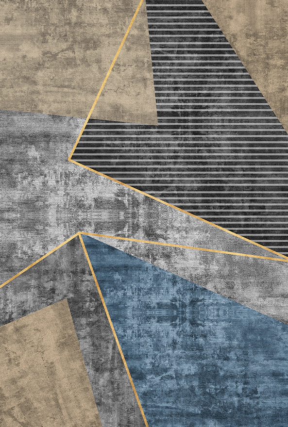 فرشینه و قالیچه طرح گلیم مناسب حال و پذیرایی برند دفه کد 1551