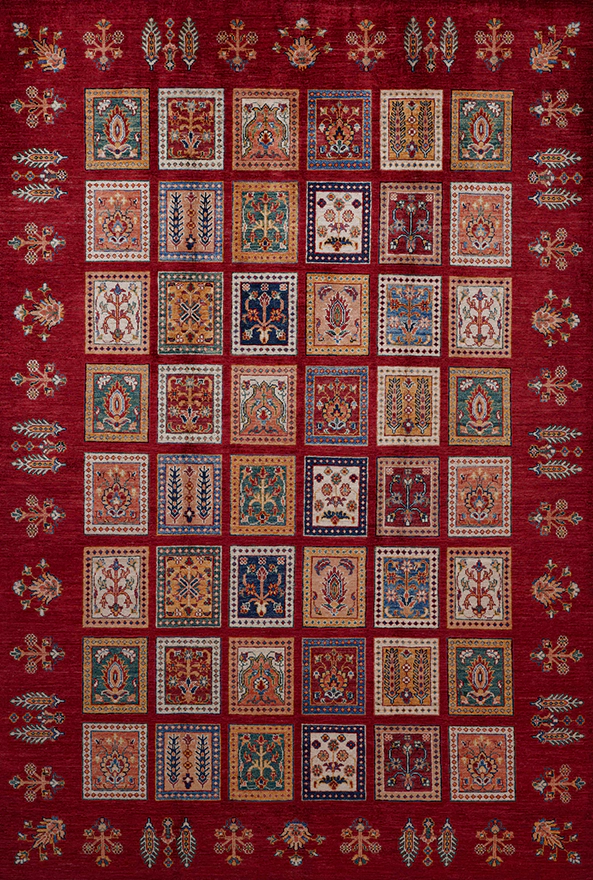 فرشینه و قالیچه طرح گلیم مناسب حال و پذیرایی برند دفه کد 1554