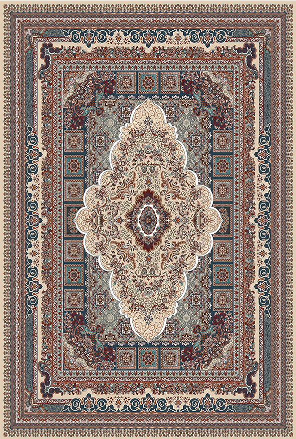 فرشینه و قالیچه طرح گلیم مناسب حال و پذیرایی برند دفه کد 1582