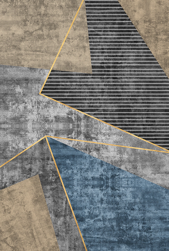 فرشینه و قالیچه طرح گلیم مناسب حال و پذیرایی برند دفه کد 1594